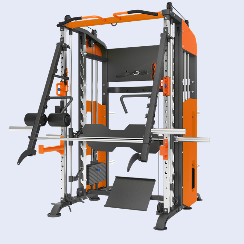Home Gym Equipment Set - フィットネス機器 フリーウェイト スミスマシン/パワーラック ケーブルクロスオーバー 多機能スミスマシン