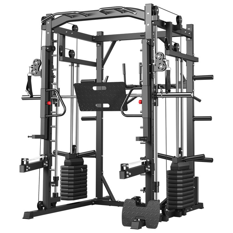 Home Gym Equipment Set - スミスマシン総合トレーニングパワーラックプロフェッショナル多機能フィットネス機器エクササイズ多機能