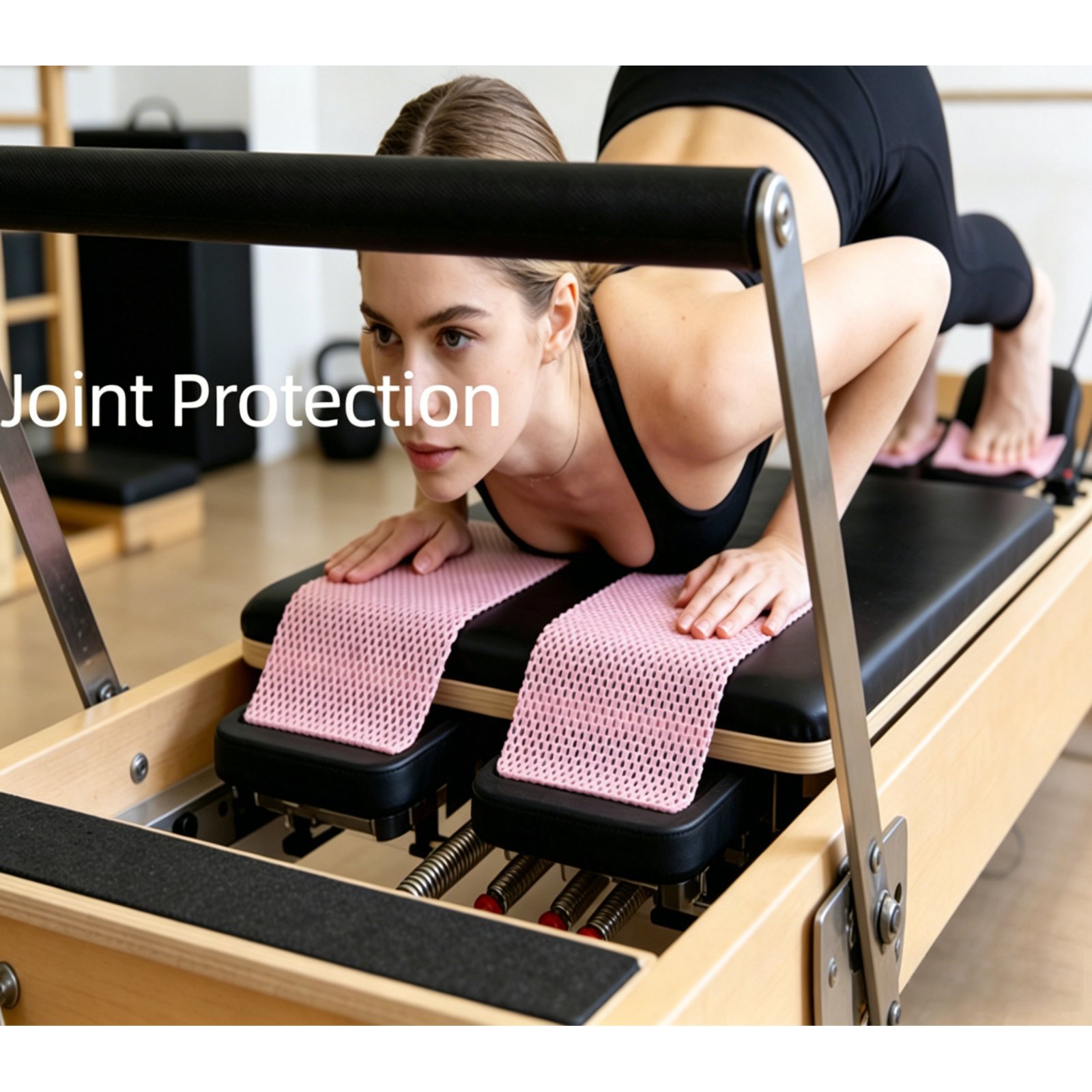 1組のピラティス滑り止めパッド、軽量男女兼用グリップパッド、 - Leg Home Gym Workout のレビューと価格