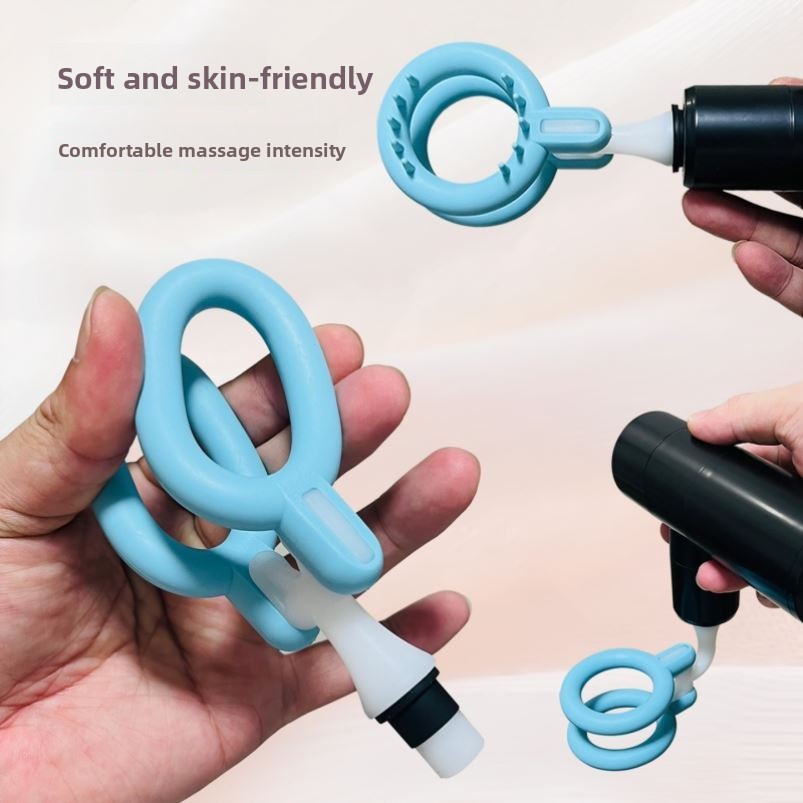 メンズ用ソフトシリコンL字型交換アダプターヘッドマッサージャ - Home Gym Yoga のレビューと価格