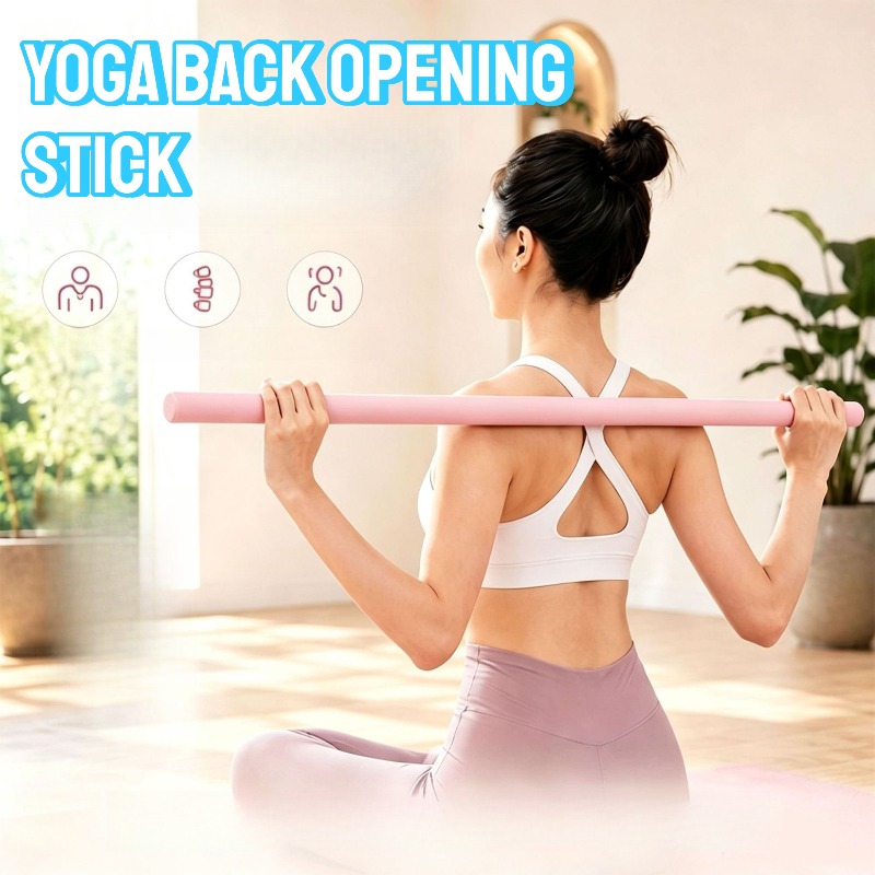 取り外し可能なボディストレッチ棒、ヨガ用、背中や肩の開きを意 - Home Gym Yoga のレビューと価格