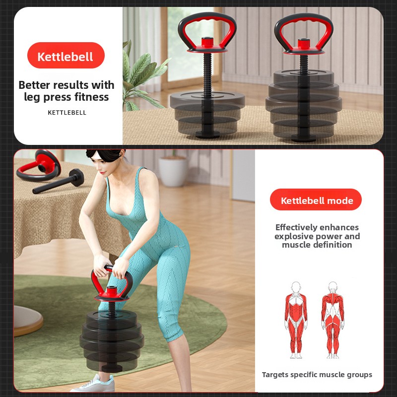 調整可能なケトルベル屋内フィットネス機器バーベルダンベルプッ - Home Gym Routine のレビューと価格