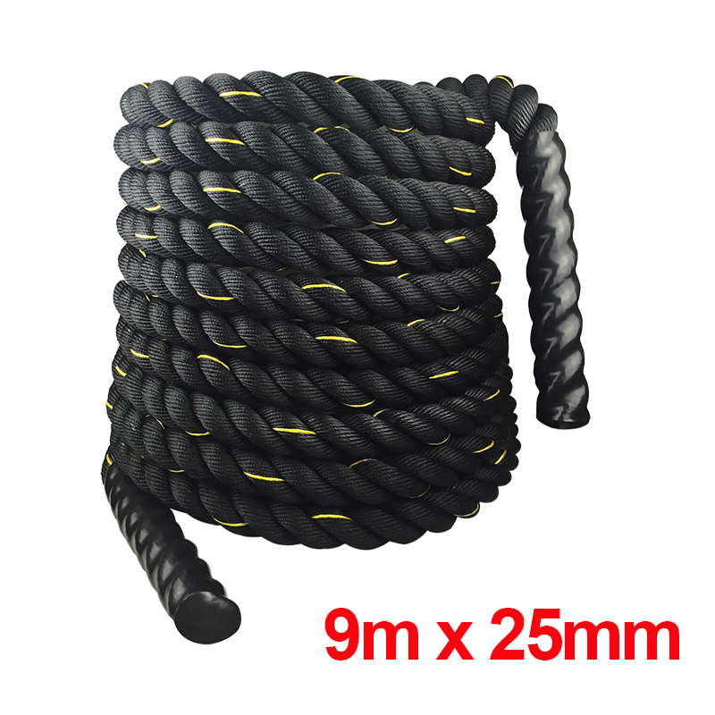 9 メートル/12 メートル/15 メートルフィットネスバト - Battle Rope Heavy のレビューと価格